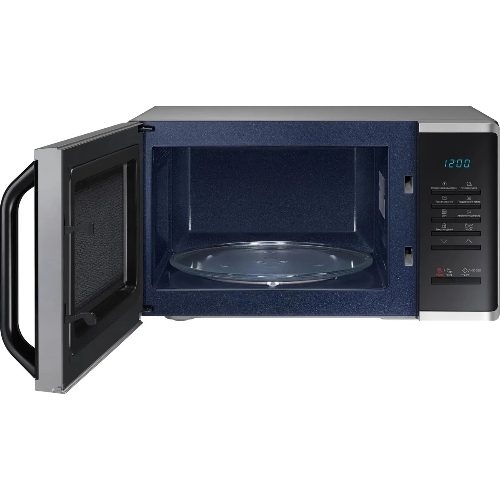 Микроволновая печь Samsung MS23K3513AS/BW серебристый/черный, 23 л, 800 Вт, переключатели - кнопки