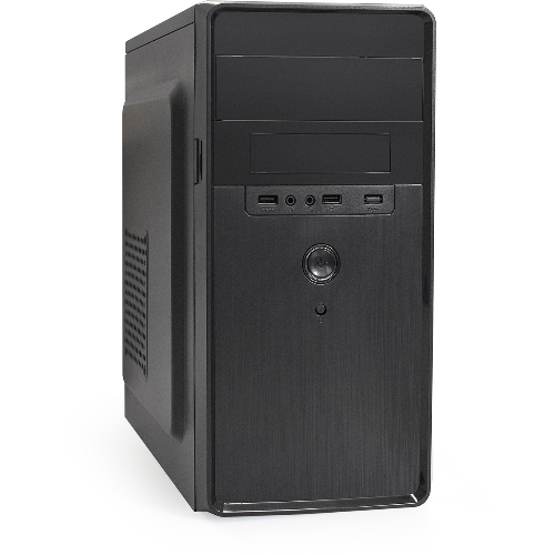 Компьютерный корпус Minitower ExeGate EX286412RUS BA-309 (mATX, без БП, 2хUSB, HD аудио, черный)
