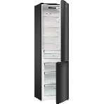 Холодильник Gorenje NRK6202EBXL4 черный матовый двухкамерный 235/96л морозилка снизу, No Frost