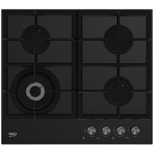 Газовая варочная панель Beko HILW 64225 S, черный