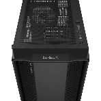 Компьютерный корпус Deepcool CC560 ARGb V2 без БП, боковое окно (закаленное стекло), 3x120мм ARGb LED вентилятор спереди и 1x120мм ARGb LED вентилятор сзади, черный, ATX