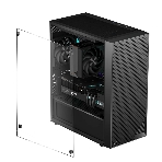Компьютерный корпус PcCooler C3B310 BK черный без БП mATX 2xUSB3.0 audio bott PSU