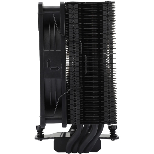 Устройство охлаждения(кулер) Thermalright Assassin Spirit 120 Soc-AM5/AM4/1151/1200/1700 черный 4-pin 25.6dB Al+Cu 900gr Ret (AS120-EVO)