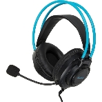 Гарнитура A4Tech Fstyler FH200U серый/синий, проводная