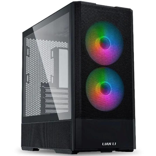 Корпус Lian Li Lancool 207 RGB Black, Midi-Tower, чёрный, 2 x 140 мм, 2 x 120 мм
