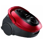 Пылесос Samsung VC20M253AWR красный, 460/2000 Вт, уборка сухая, пылесборник мешок, 2.5 л