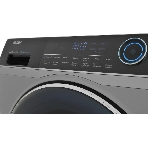 Стиральная машина Haier HWD80-BP14979S серебристый, загрузка фронтальная 8 кг, 5 кг - сушка, 1400 об/мин, класс: B