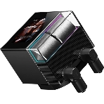Система охлаждения Water Cooling System PCCooler DS360 Display BK (310W, 360мм, LED, Black, ARGb Pump/Fans: 3x120мм, 90.56CFM, 39.8dBA, 2500RPM/Pump height 65мм, 15dBA, 2600RPM, Rad thickness 27мм/S: 1851, 1700, 1200, 115X, AM5, AM4)