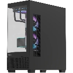 Компьютерный корпус AeroCool/Formula Crystal E1 Floe черный без БП ATX 5x120мм 3x140мм 2xUSB 3.0 1xUSB3.1 audio bott PSU