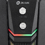 Акустическая система Оклик OK-423 2.1 черный 11Вт
