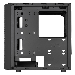 Компьютерный корпус Silverstone SST-PS15B-PRO Precision Mini Tower Micro ATX Computer Case, tempered glass, 2x 120мм ARGb, 1x ARGb Controller, black
