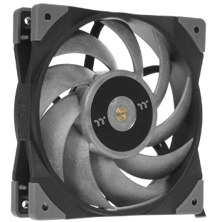 Вентилятор для корпуса Thermaltake TOUGHFAN 12 Turbo черный, 120 мм, 2500 об/мин, 28.1 дБ, 4 pin
