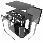 Компьютерный корпус Bloody BD-CC109 черный без БП ATX 10x120мм 2xUSB3.0 audio
