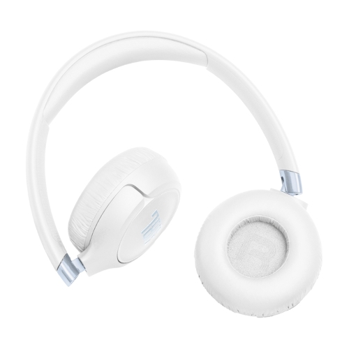 Беспроводные/проводные наушники JBL Tune 680NC белый, накладные, Bluetooth + проводной, адаптивное шумоподавление