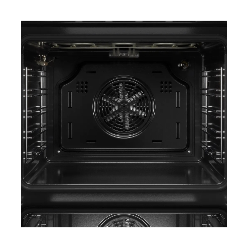 Духовой шкаф Kuppersberg HF 678 B, High-Tech, 70 л, дисплей, поворотное/сенсорное управление, таймер, макс. температура 300 градусов, телескопические направляющие (на 1 уровень), черный