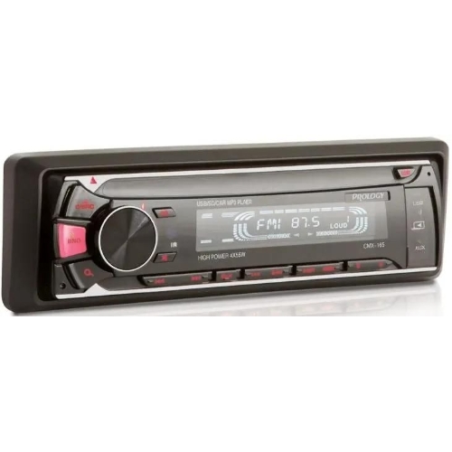 Автомагнитола Prology CMX-165, 1 DIN, Bluetooth, USB Type-A, AUX, пульт ДУ