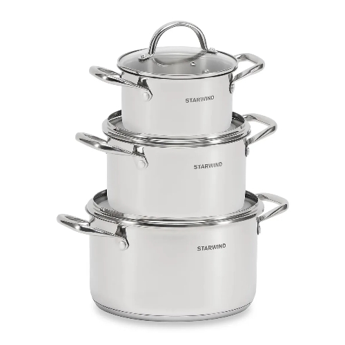 Набор кастрюль Starwind Chef Family 6 предметов (SW-CH1006)