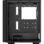Компьютерный корпус Deepcool CC560 ARGb V2 без БП, боковое окно (закаленное стекло), 3x120мм ARGb LED вентилятор спереди и 1x120мм ARGb LED вентилятор сзади, черный, ATX