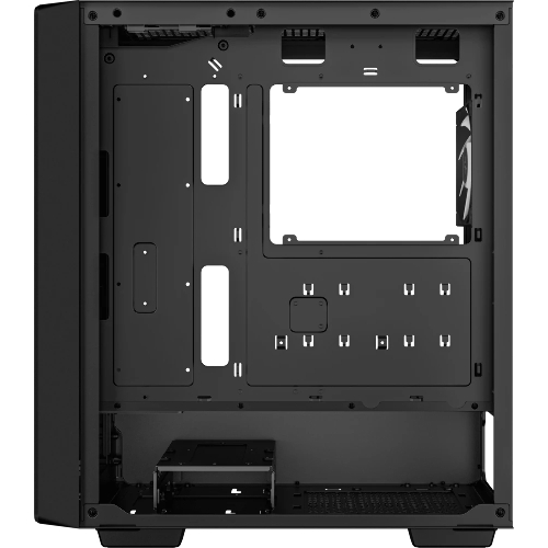 Компьютерный корпус Deepcool CC560 ARGb V2 без БП, боковое окно (закаленное стекло), 3x120мм ARGb LED вентилятор спереди и 1x120мм ARGb LED вентилятор сзади, черный, ATX