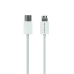 Кабель MORE CHOICE (4620202550408) K73i USB 3.0A PD 20W для Lighting 8-pin Type-C - нейлон 1м белый