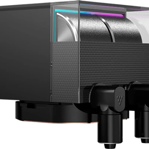 Система охлаждения Water Cooling System PCCooler DS360 Display BK (310W, 360мм, LED, Black, ARGb Pump/Fans: 3x120мм, 90.56CFM, 39.8dBA, 2500RPM/Pump height 65мм, 15dBA, 2600RPM, Rad thickness 27мм/S: 1851, 1700, 1200, 115X, AM5, AM4)
