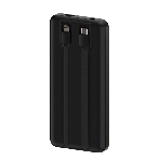 Портативный аккумулятор Maxvi PB10-10 10000 мАч, 2A USB + кабели: Type-C/Lightning