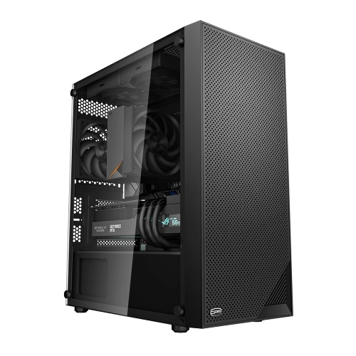 Компьютерный корпус PcCooler C3B310 BK черный без БП mATX 2xUSB3.0 audio bott PSU
