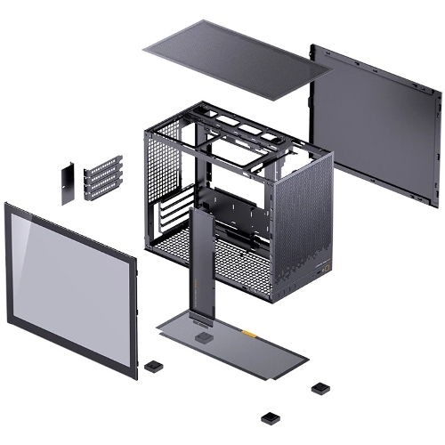 Корпус без блока питания JONSBO Computer Case D32 STD standard version black