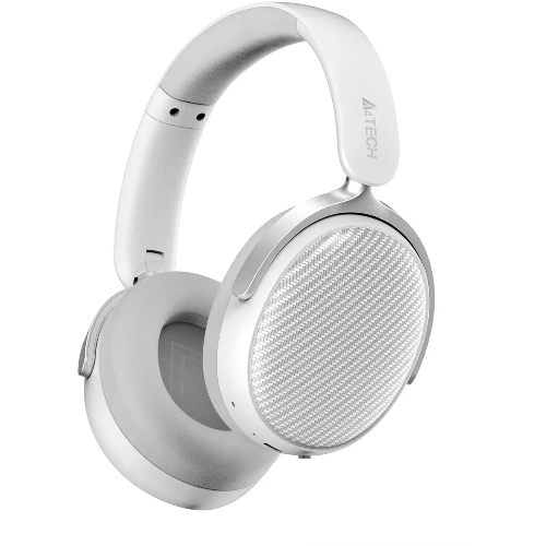 Беспроводные/проводные наушники A4Tech Bloody BH350C белый, полноформатные, Bluetooth + проводной