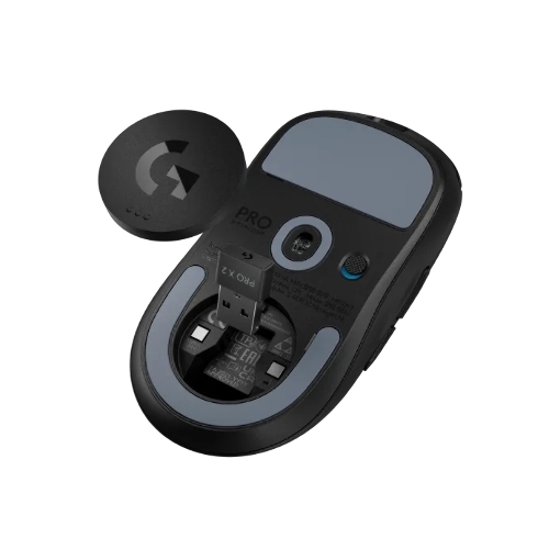 Мышь беспроводная Logitech G PRO X SUPERLIGHT 2 черный, 32000 dpi, радиоканал, USB, кнопки - 5