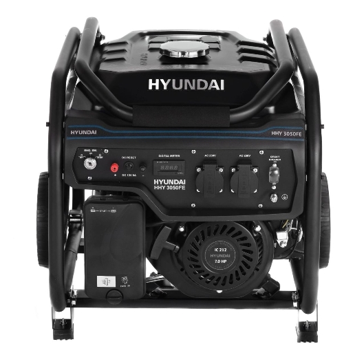 Электрогенератор бензиновый Hyundai HHY 3050FE, 3.2 кВт, 69 дБ, 51.5 кг
