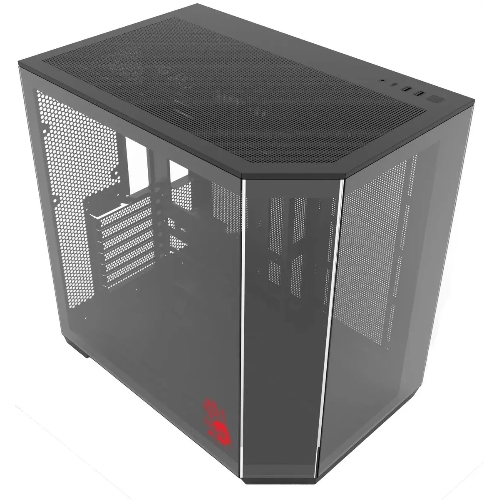 Компьютерный корпус Bloody BD-CC109 черный без БП ATX 10x120мм 2xUSB3.0 audio