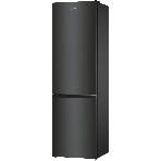 Холодильник Gorenje NRK6202EBXL4 черный матовый двухкамерный 235/96л морозилка снизу, No Frost