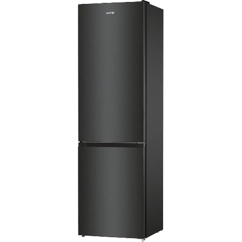Холодильник Gorenje NRK6202EBXL4 черный матовый двухкамерный 235/96л морозилка снизу, No Frost