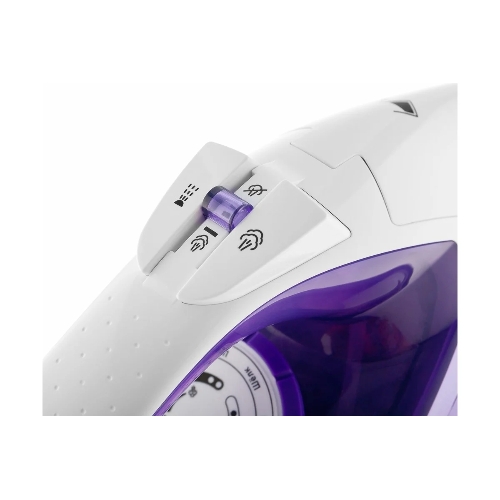 Утюг BRAYER BR4004 фиолетовый/белый, 2400 Вт, 25 г/мин, 140 г/мин, 280 мл