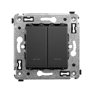 Кнопка двухклавишная DKC Avanti 4412154 