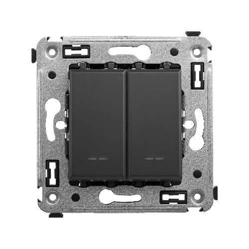 Кнопка двухклавишная DKC Avanti 4412154 
