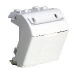 Розетка компьютерная DKC Brava 76655B R J 45 кат. 5e, белая, 2 мод