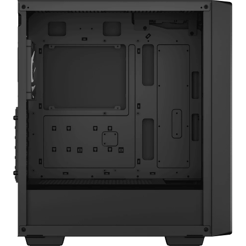 Компьютерный корпус Deepcool CC560 ARGb V2 без БП, боковое окно (закаленное стекло), 3x120мм ARGb LED вентилятор спереди и 1x120мм ARGb LED вентилятор сзади, черный, ATX