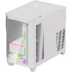 Компьютерный корпус AeroCool / Formula Crystal Z6M Floe белый без БП mATX 4x120мм 2xUSB 3.0 audio bott PSU