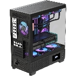 Компьютерный корпус AeroCool/Formula Crystal E1 Floe черный без БП ATX 5x120мм 3x140мм 2xUSB 3.0 1xUSB3.1 audio bott PSU