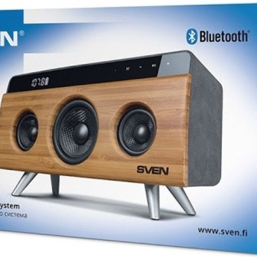 Портативная колонка SVEN АС HA-930,30Вт, дерево