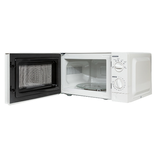 Микроволновая печь JVC JK-MW123M белый, 20 л, 700 Вт, переключатели - поворотный механизм