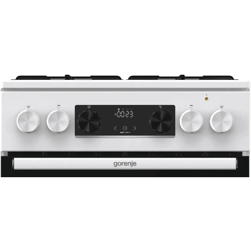 Плита комбинированная Gorenje GK5C60WJ белый, конфорок 4 газовых, духовка 62 л, 50 см x 85 см x 59.4 см