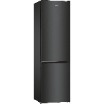 Холодильник Gorenje NRK6202EBXL4 черный матовый двухкамерный 235/96л морозилка снизу, No Frost