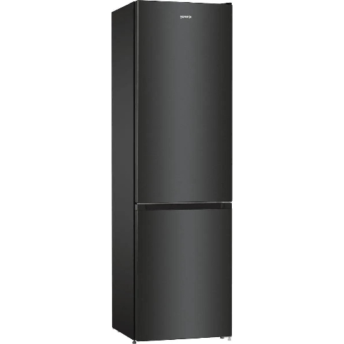 Холодильник Gorenje NRK6202EBXL4 черный матовый двухкамерный 235/96л морозилка снизу, No Frost