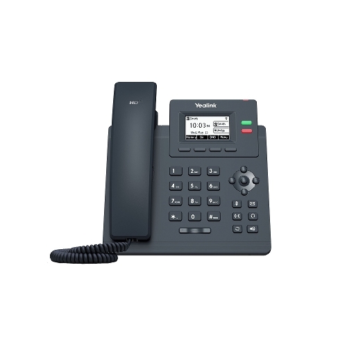Настольный IP-телефон YEALINK SIP-T31W, 2 аккаунта, дисплей 2.3", Wi-Fi, PoE, БП шт