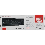 Клавиатура проводная Smartbuy ONE 114 USB черная (SBK-114U-K)