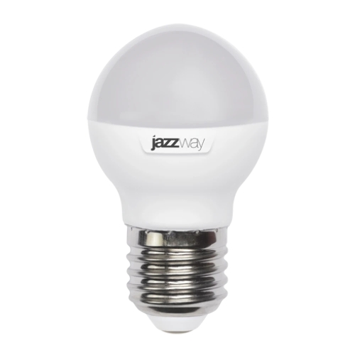 Лампа светодиодная JazzWay PLED-SP G45 9Вт шар 3000К теплый белый E27 820лм 230В