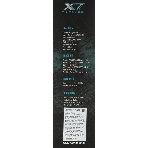 Мышь проводная A4Tech XL-750BK черный, 3600 dpi, USB, кнопки - 7